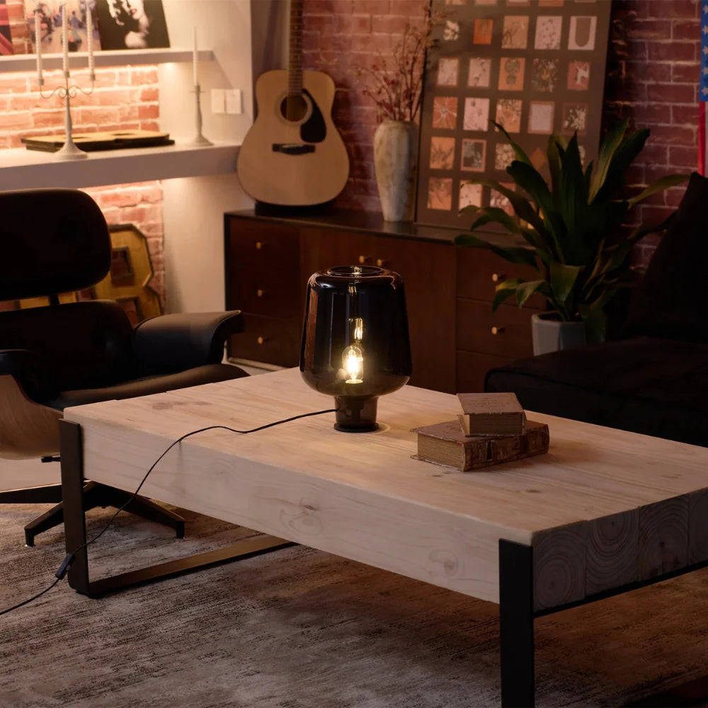 Minimalist Glass Table Lamp